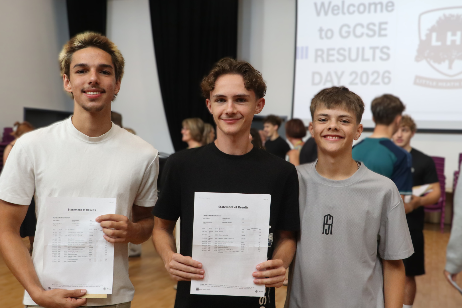 Y11 Students celebrate their result success Y11 Students celebrate their result success